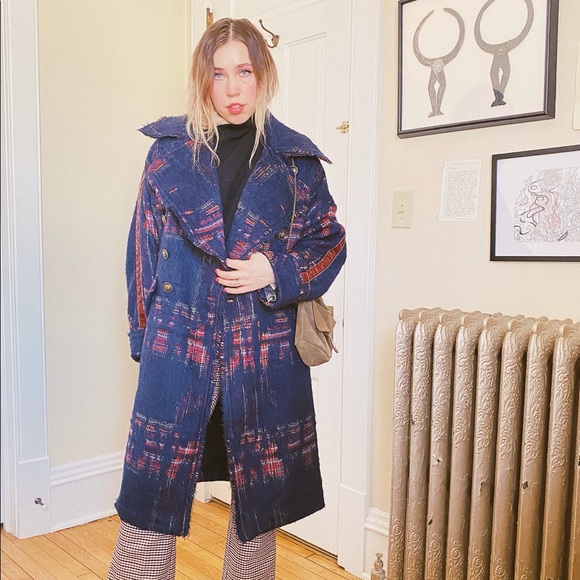 NWT Free People Punk Dreams Overcoat / Plaid - Picture 5 of 9